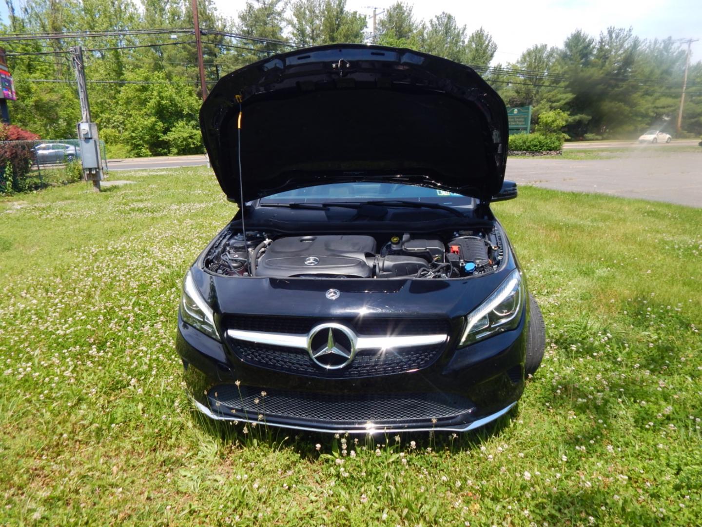 2019 Black /Black Leather Mercedes-Benz CLA-Class CLA250 4MATIC (WDDSJ4GB2KN) with an 2.0L L4 DOHC 16V engine, 7A transmission, located at 6528 Lower York Road, New Hope, PA, 18938, (215) 862-9555, 40.358707, -74.977882 - Here we have a beautiful Mercedes CLA 250 with a 2.0L 4 cylinder engine putting power to all four wheels via an automatic transmission. Options include: black leather, dual power seats, dual climate controls, AM/FM/CD/MEDIA and navigation radio, tilt steering wheel, cruise control, automatic headlig - Photo#22